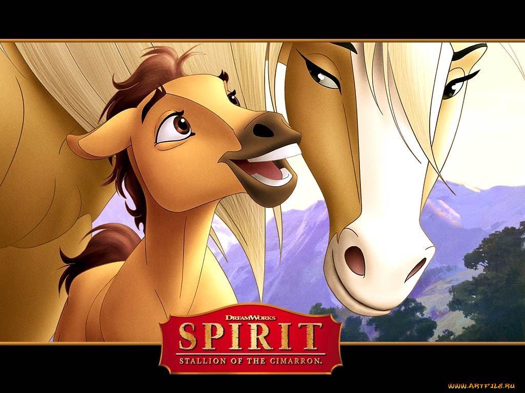 мультфильмы, spirit, stallion, of, the, cimarron.
